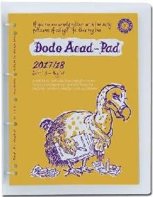 Dodo ACAD-PAD A4 Diary 2017-2018 Mid Year / Academic Year, W