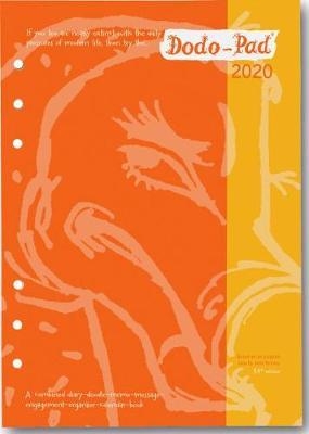 Dodo Pad Filofax-Compatible 2020 A5 Refill Diary - Week to V