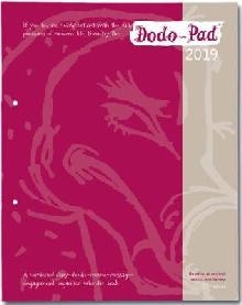 Dodo Pad LOOSE-LEAF Desk Diary 2019 - Week to View Calendar