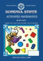 Domeniul Stiinte. Activitati Matematice - Grupa mare: Sugestii pentru organizarea activitatilor instructiv-edu