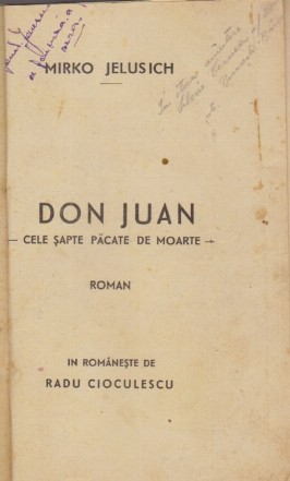 Don Juan - Cele sapte pacate de moarte