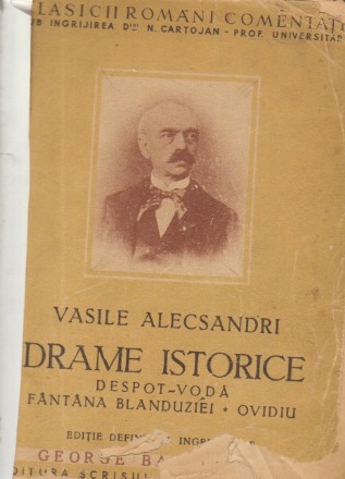 Drame istorice - Despot-Voda. Fantana Blanduziei. Ovidiu