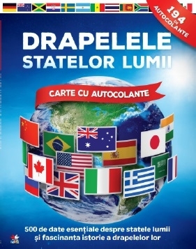 Drapelele statelor lumii. Carte cu autocolante