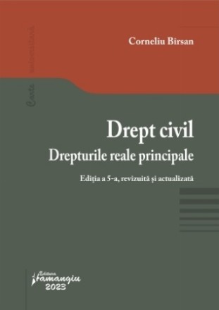 Drept civil - Drepturile reale principale