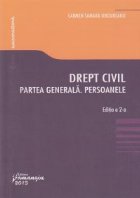 Drept civil Partea generala Persoanele