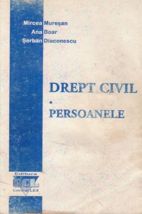 Drept civil. Persoanele