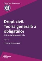 Drept civil teoria generală obligaţiilor