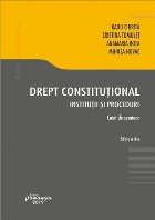 Drept constitutional Institutii proceduri Caiet