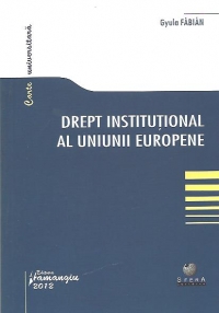 Drept institutional al Uniunii Europene