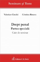 Drept penal Partea speciala Caiet