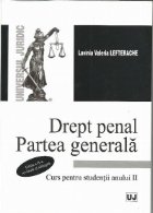 Drept penal Partea generala Curs