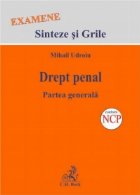 Drept penal Partea generala sinteze