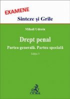 Drept penal Partea generala Partea