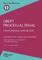 Drept procesual penal partea specială