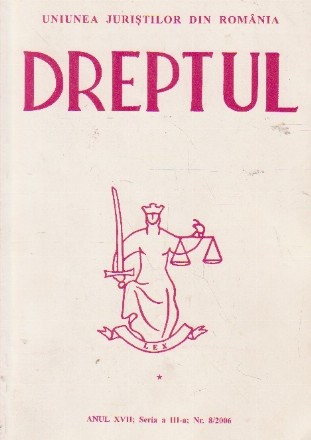 Dreptul, Nr. 8/2006