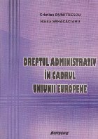 Dreptul administrativ cadrul Uniunii Europene