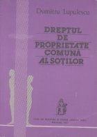 Dreptul proprietate comuna