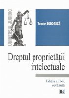 Dreptul proprietatii intelectuale, Editia a II-a revazuta