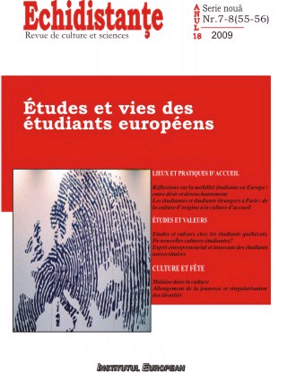 Echidistante nr. 7-8/55-56 - Etudes et vies des etudiants europeens