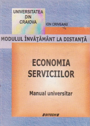 Economia serviciilor. Manual universitar. Modulul invatamant la distanta