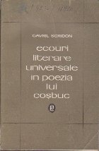 Ecouri Literare Universale Poezia lui