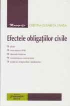 Efectele obligatiilor civile