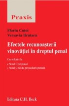 Efectele recunoasterii vinovatiei dreptul penal