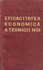 Eficacitatea economica tehnicii noi