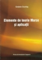 ELEMENTE DE TEORIE MORSE SI APLICATII