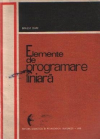 Elemente de programare liniara