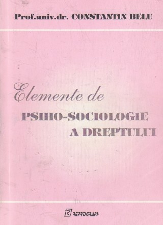 Elemente de psiho-sociologie a dreptului