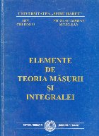 Elemente teoria masurii integralei