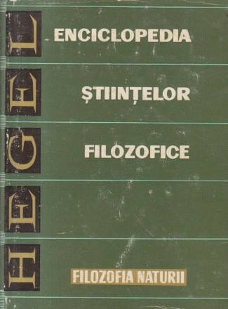 Enciclopedia stiintelor filozofice, Partea a II-a - Filozofia Naturii