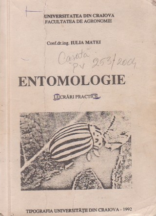 Entomologie (Lucrari practice)