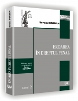 EROAREA IN DREPTUL PENAL - Biblioteca initiata si coordonata de Sergiu BOGDAN