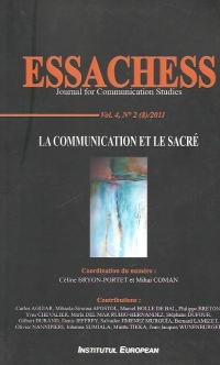 Essachess - La communication et le sacre: Vol. 4, No 2 (8)/2011