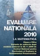 Evaluare nationala 2010 matematica VIII