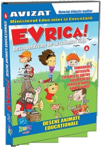 Evrica! Descoperiri care ne-au schimbat viata, nr. 6. Desene animate educationale