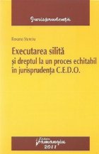 Executarea silita si dreptul la un proces echitabil in jurisprudenta C.E.D.O.