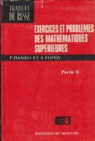 Exercices problemes des mathematiques superieurs