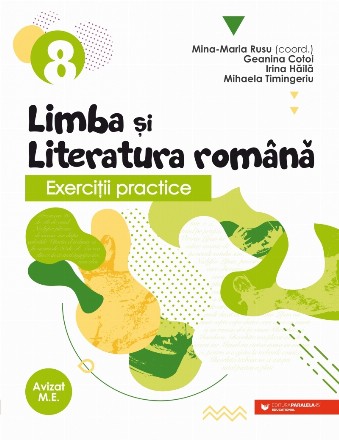 Exerciţii practice de Limba şi literatura română : caiet de lucru,clasa a VIII-a