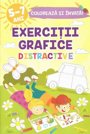 Exercitii grafice distractive. Coloreaza si invata, 5-7 ani