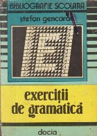 Exercitii gramatica