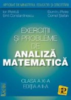 Exercitii si probleme de analiza matematica - (clasa a XI-a)