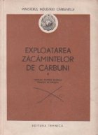 Exploatarea zacamintelor carbuni Volumul lea