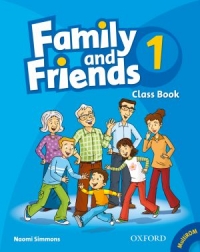 Family and Friends 1 Class Book and MultiROM Pack