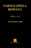 Farmacopeea romana editia a X-a. Supliment 2004