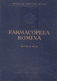 Farmacopeea romina, editia a VII - a