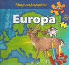 FAUNA CONTINENTELOR EUROPA CARTE PUZZLE