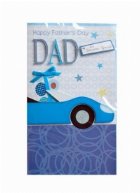 Felicitare hand made - Happy Father\'s Day (format A4)